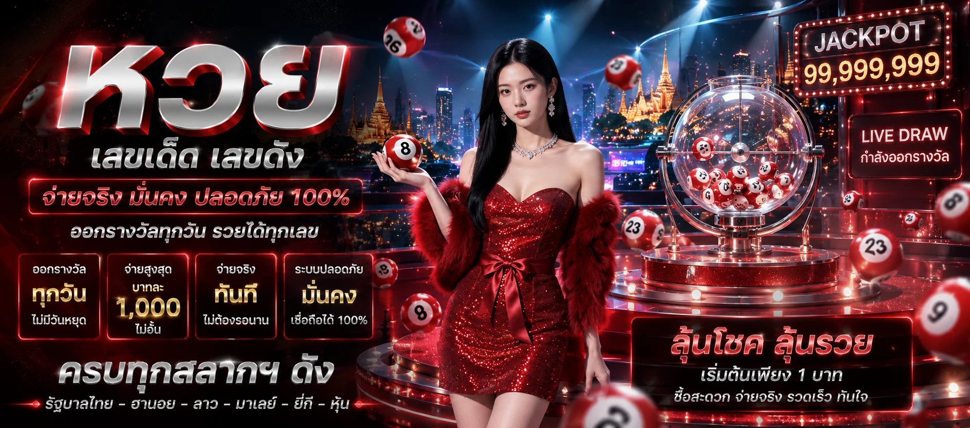 หวยออนไลน์ NOVABET-X ซื้อง่าย จ่ายจริง ครบทุกหวย